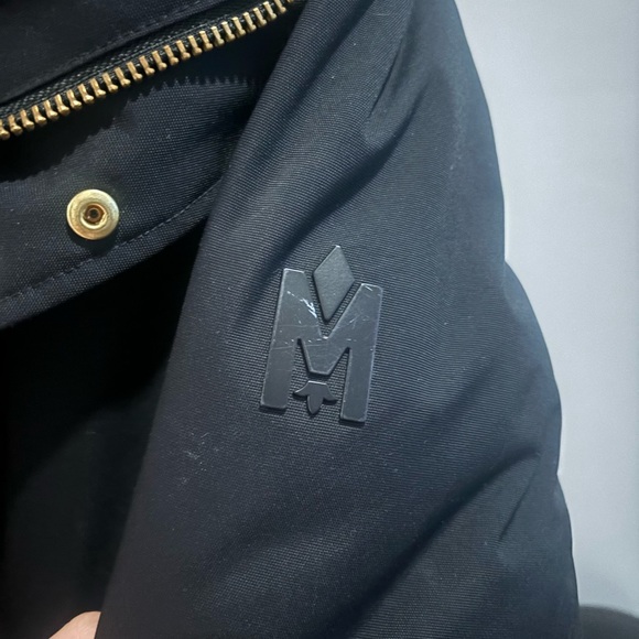 DIXON 2-in-1 Nordic Tech down bomber with blue fox fur - Picture 6 of 7